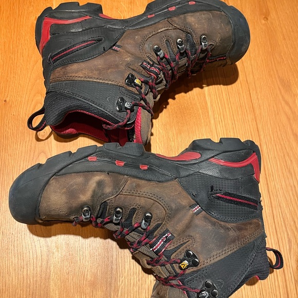 2 pair-KEEN Utility Men’s Pittsburgh 6” Leather Waterproof Steel Toe Work Boots main image 10